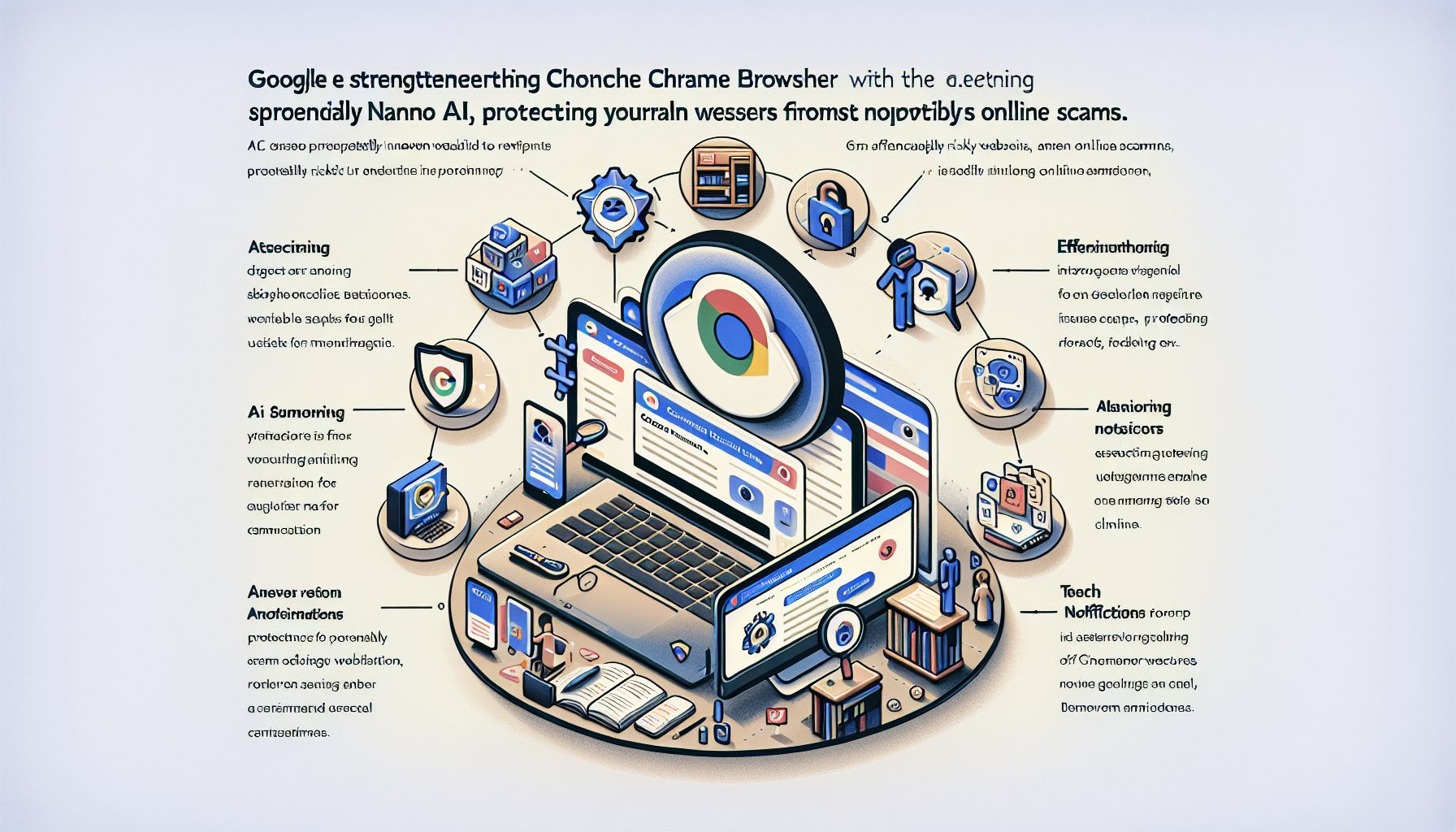 Google Versterkt Chrome met Gemini Nano AI tegen Online Oplichting