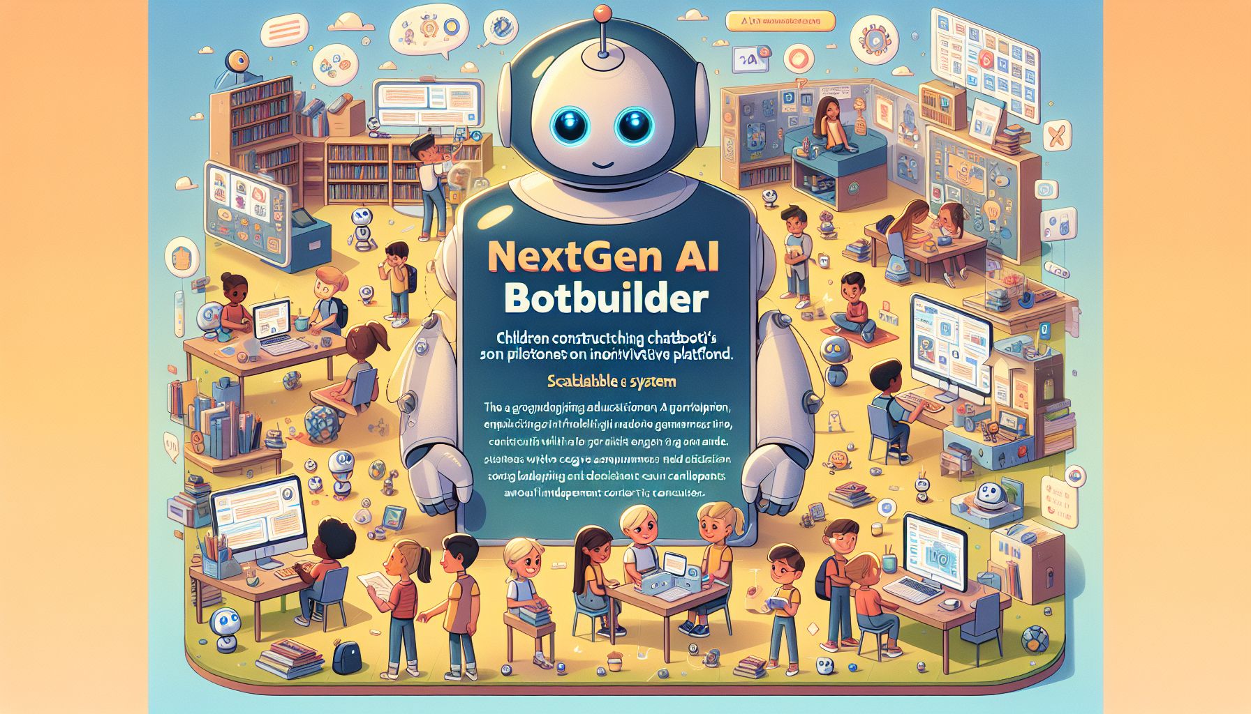 NextGen AI: Kinderen Bouwen Chatbots op Innovatief Platform