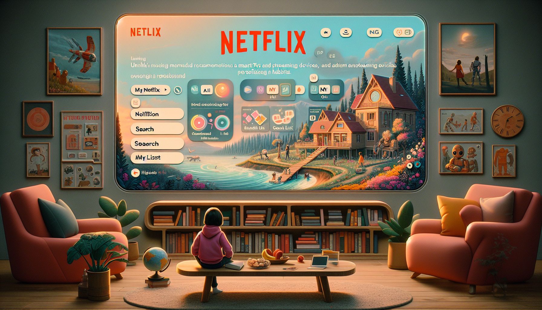 Netflix Verbetert TV-interface met AI voor Gepersonaliseerde Ervaring