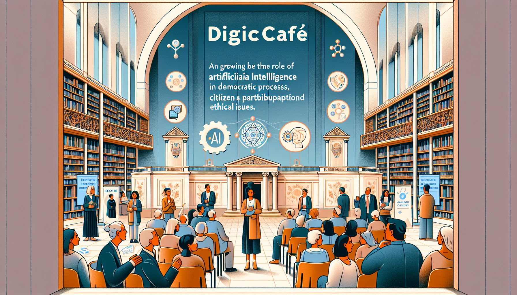 Ontdek de Rol van AI in Democratische Processen bij Digicafé