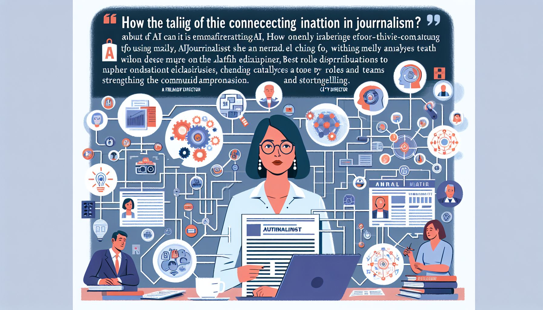 Hoe AI de Verbondenheid in de Journalistiek Transformeert