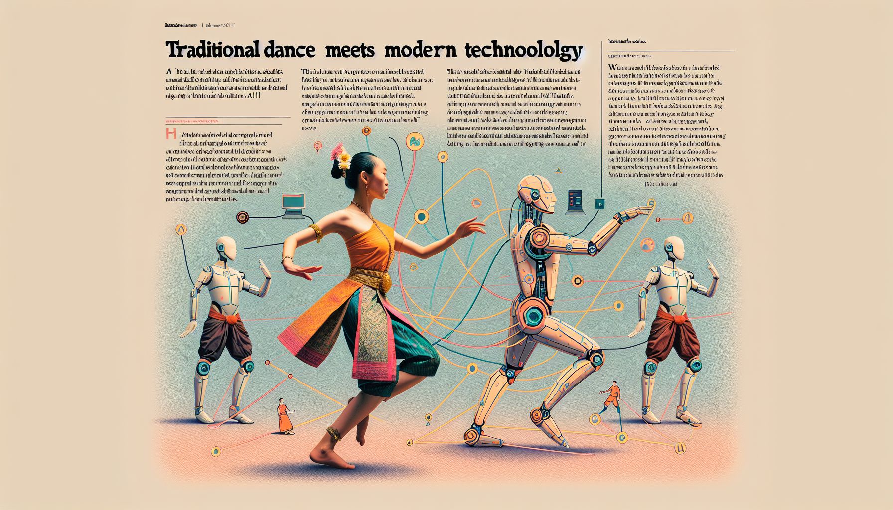 Traditionele Dans Ontmoet Moderne Technologie op het Holland Festival