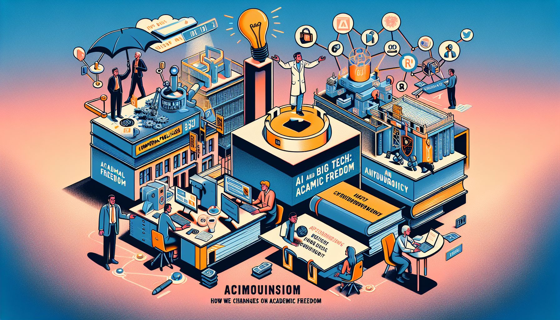 AI en Big Tech: Verandering in Academische Vrijheid Onder de Loep