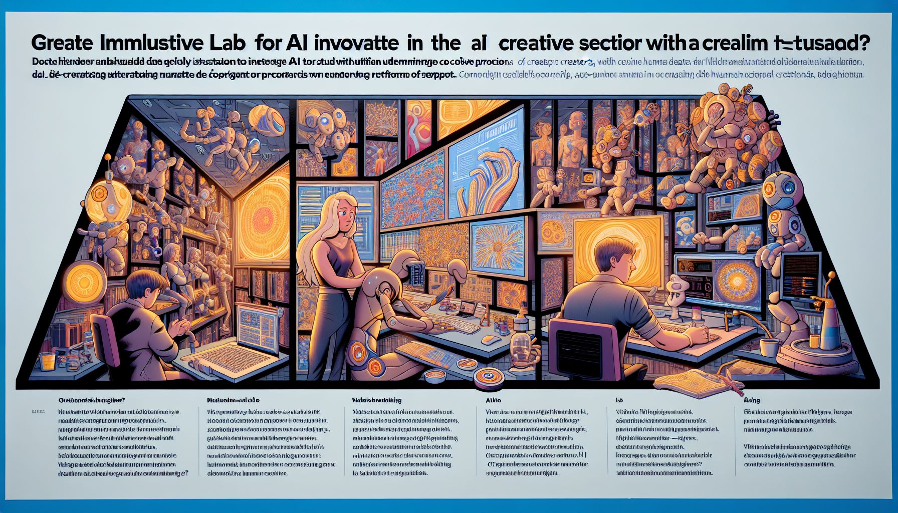 Immersive Lab Onderzoekt AI in Creatieve Sector met VLAIO-steun