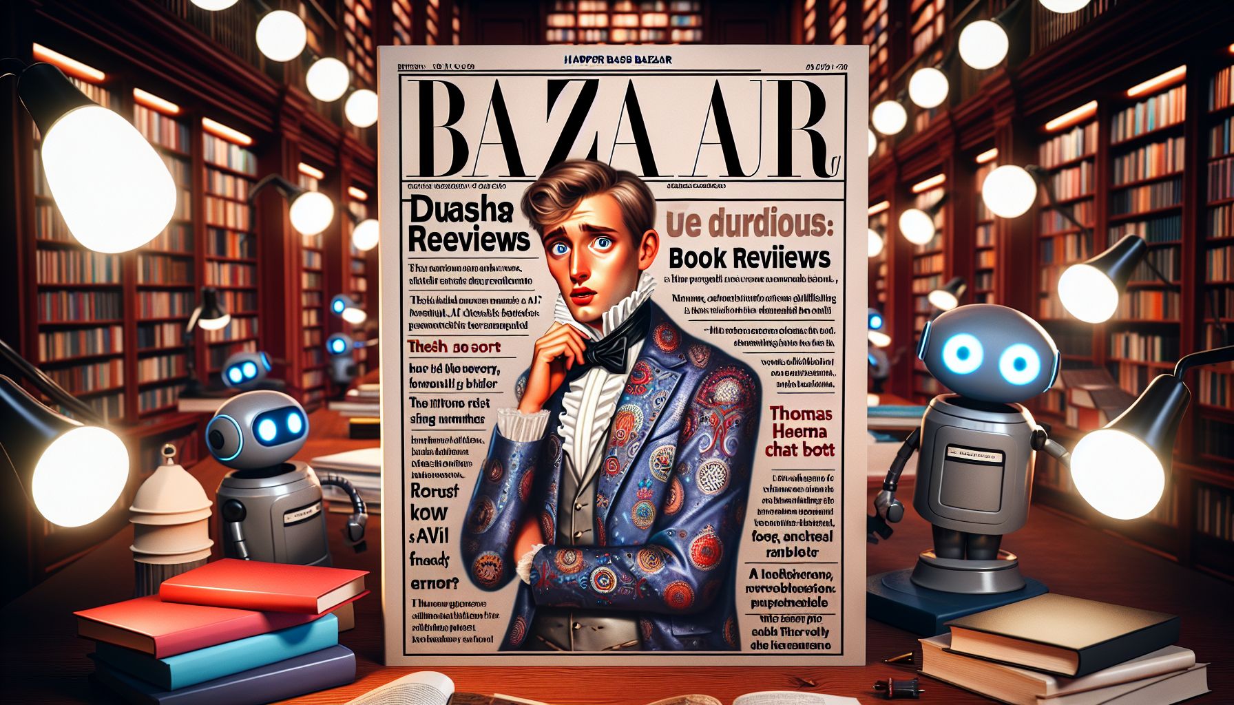 Harper's Bazaar in Opspraak door Onjuiste Boekrecensies