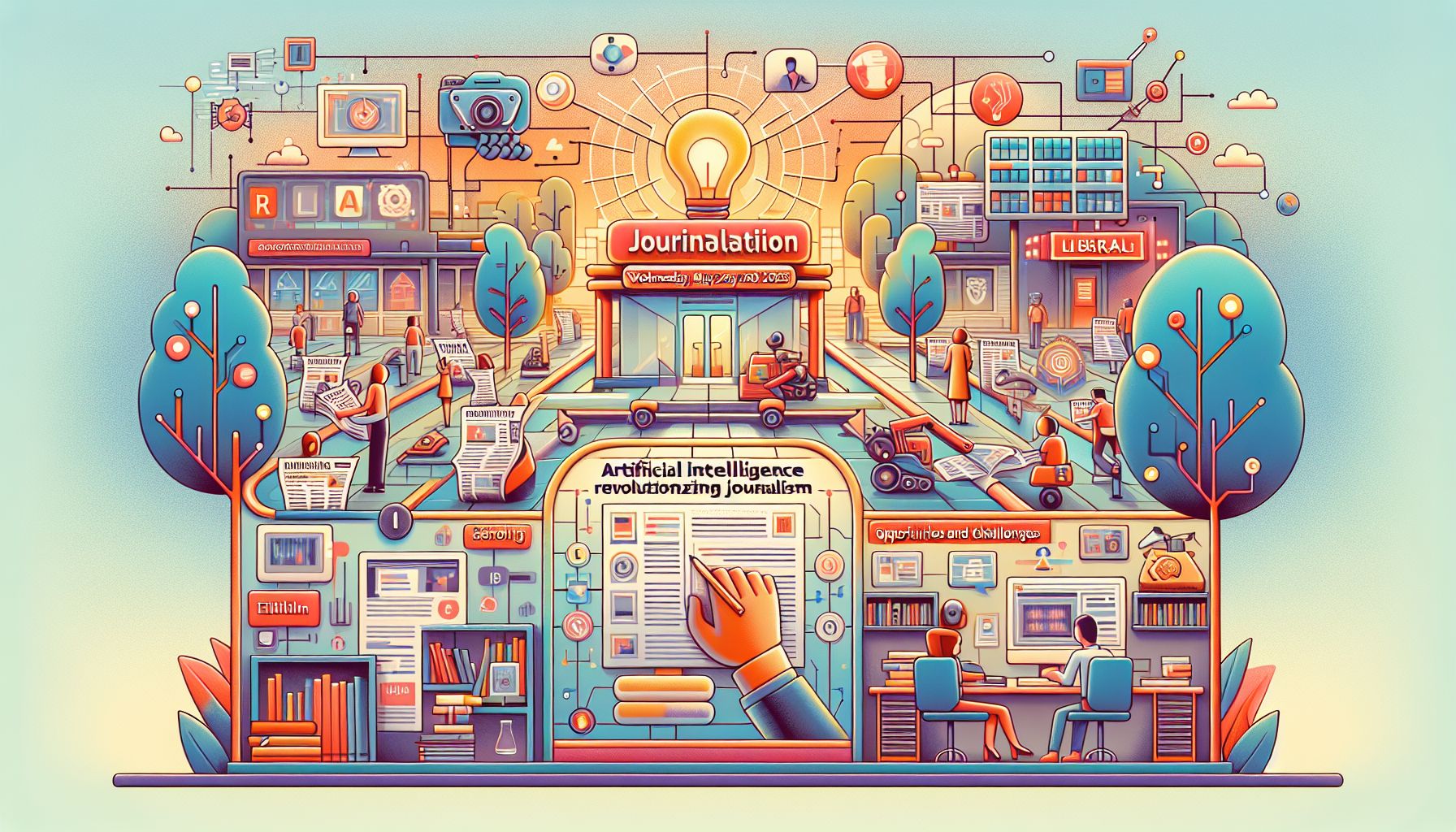 AI revolutioneert de journalistiek: kansen en uitdagingen in 2025