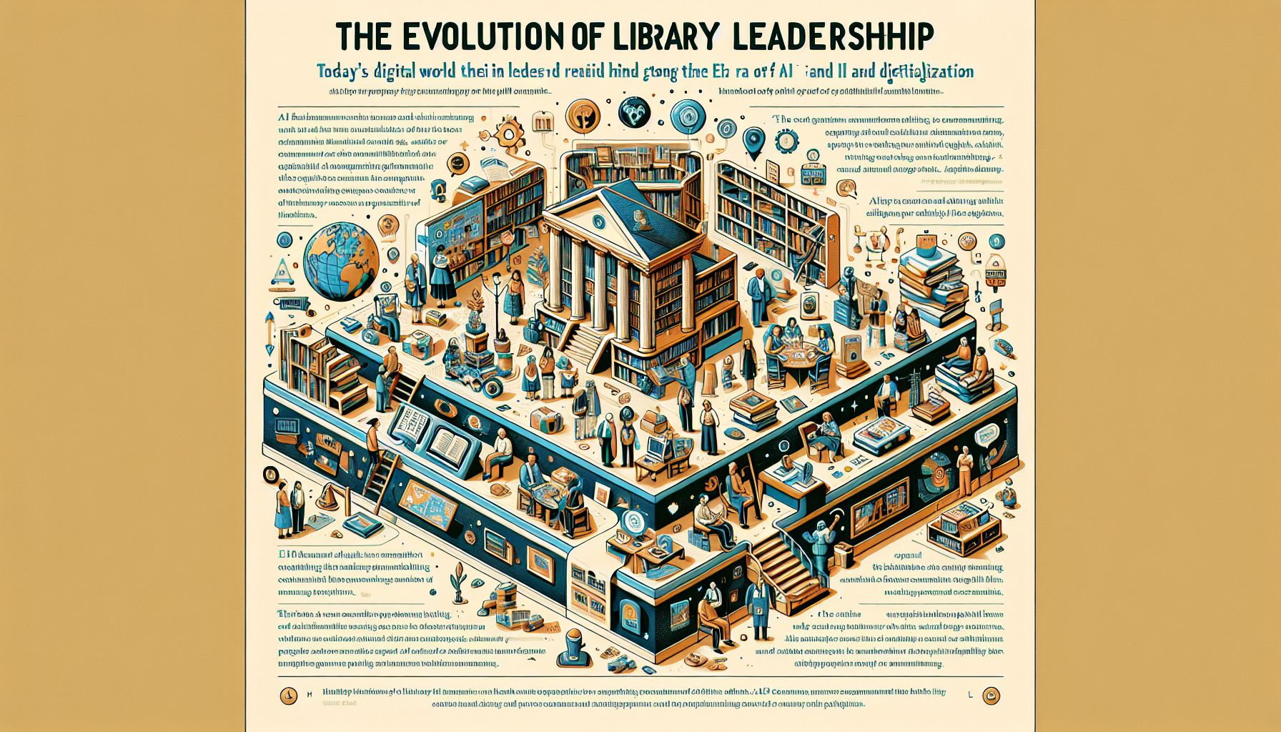 AI en digitalisering: De evolutie van bibliotheekleiderschap