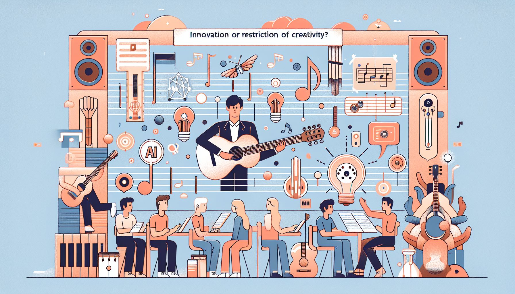 AI in de Muziek: Innovatie of Inperking van Creativiteit?