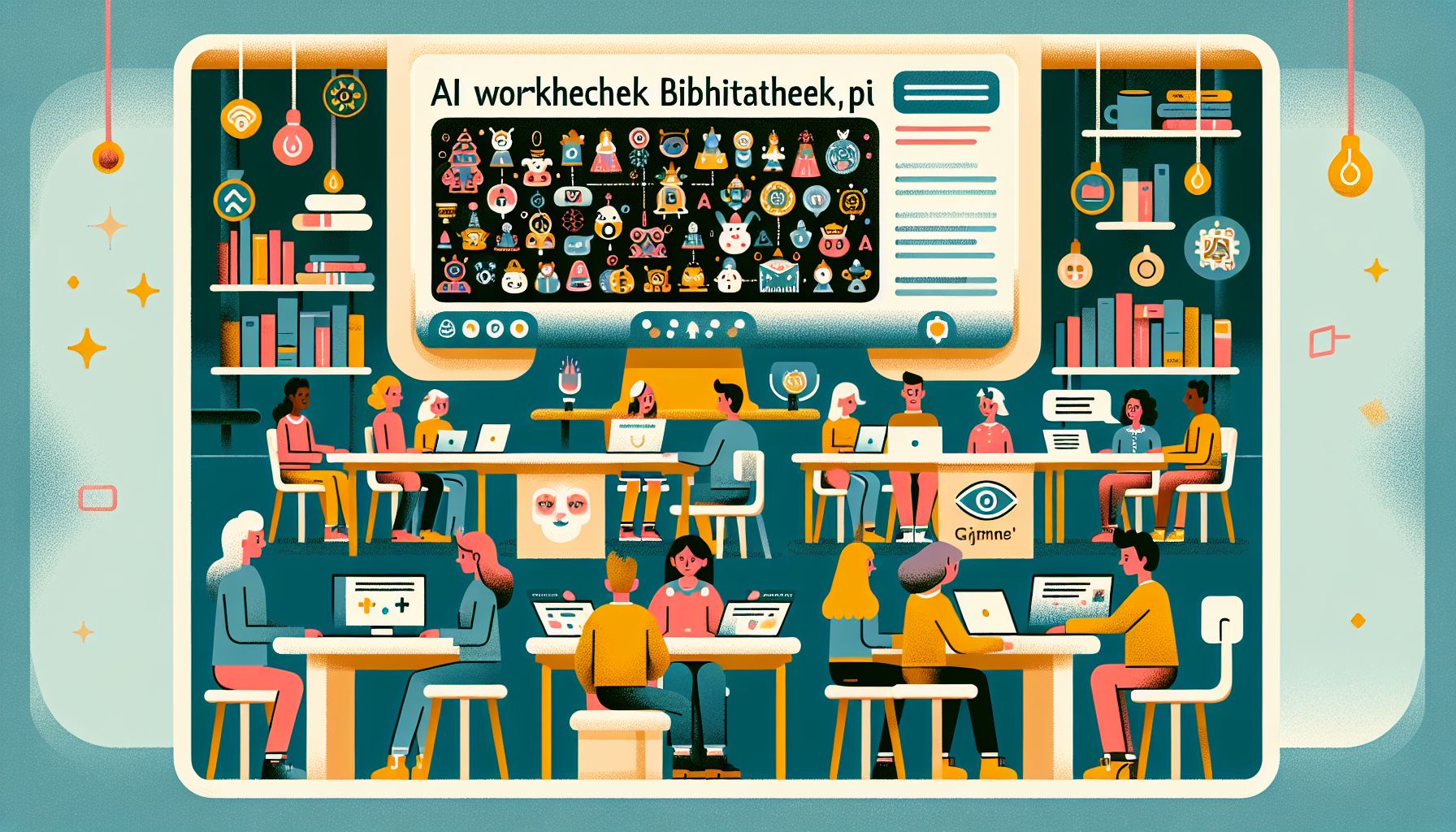 AI-Workshop in Bibliotheek Eemnes: Van Huiswerk tot Sinterklaasgedichten