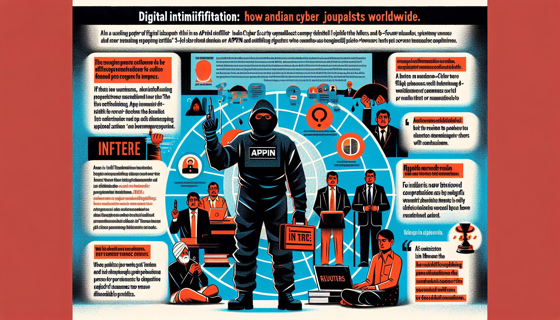 Digitale Intimidatie: Hoe een Indiaas Cyberbedrijf Wereldwijd Journalisten het Zwijgen Oplegt